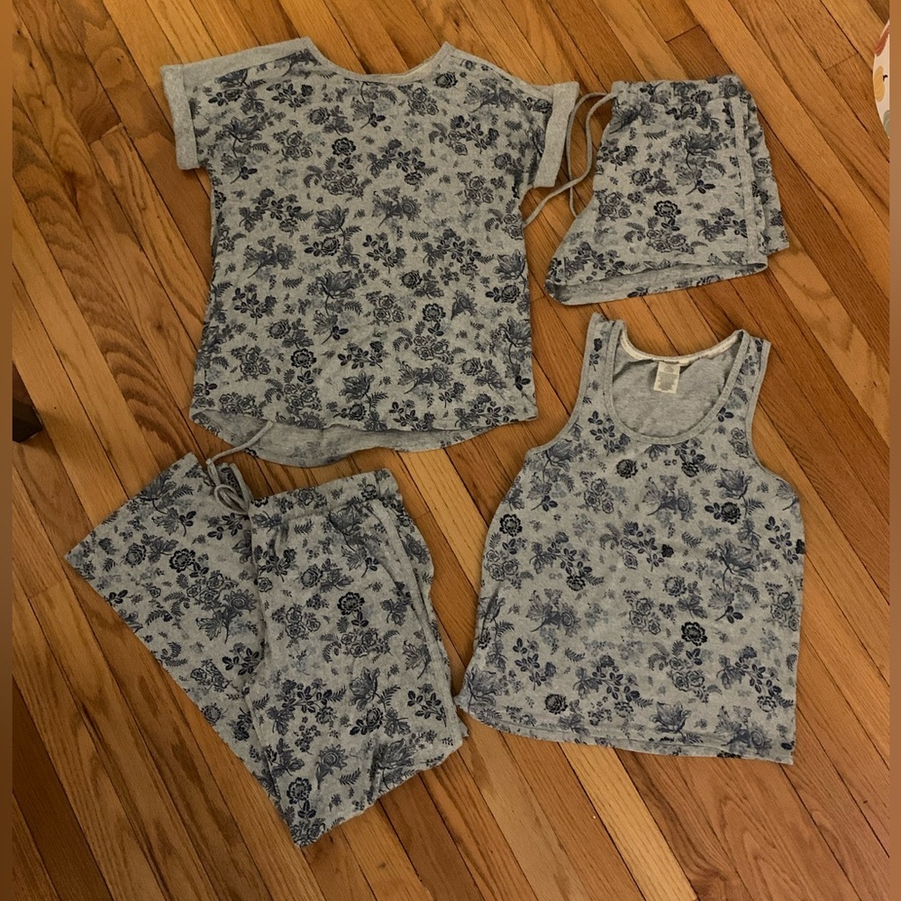 Lucky Brand 4 Piece Pajama Set